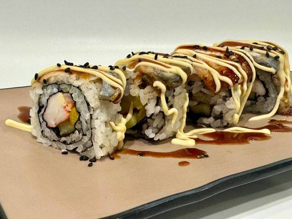 Grilled Eel Roll 火炙鳗鱼卷 (4 pcs)